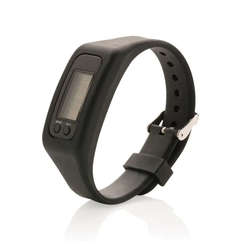 Fitness-Armband Schrittzähler in Schwarz - Für aktive Lebensstile
