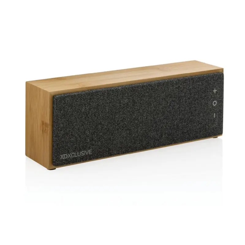 Wynn 10W Drahtloser Bambus-Lautsprecher - Naturbraun
