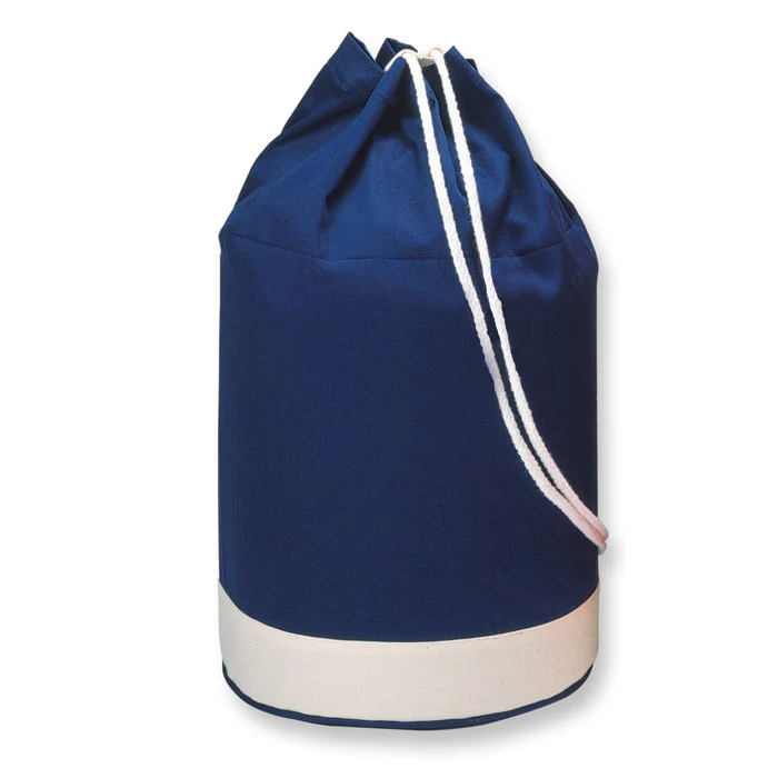 Reisetasche aus Baumwolle, zweifarbig