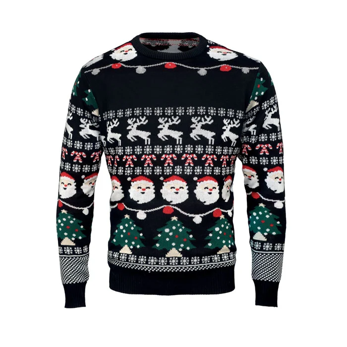 Weihnachts-LED-Pullover L/XL