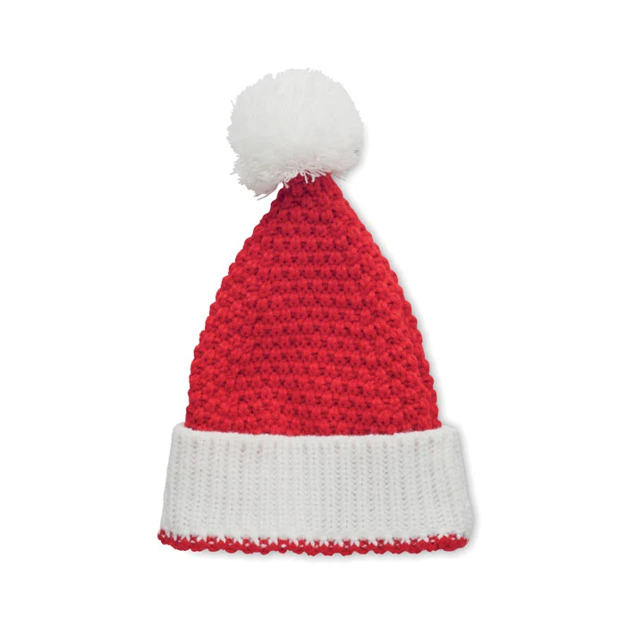 Weihnachts-Strickmütze