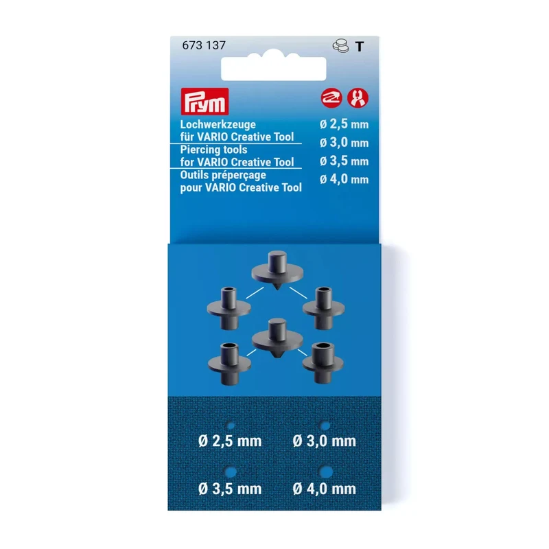 Lochwerkzeuge für VARIO Creative Tool, 2,5 - 4,0 mm
