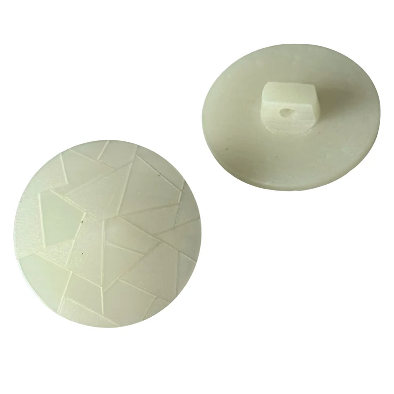 Blazerknopf mit Mosaik-Optik – Creme KN-97