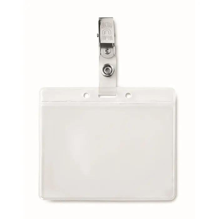 CLIPBADGE Transparente Kartenhülle - Sichtbar, Praktisch, Vielseitig