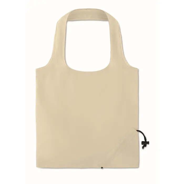 Beige Faltbare Cotton Bag 105 g/m² FRESA SOFT – umweltfreundlich, kompakt, vielseitig