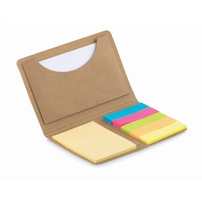 FOLDNOTE Notiz- & Visitenkartenhalter in Beige - Multifunktional