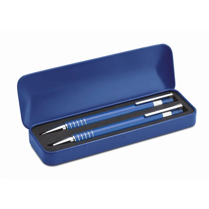 ALUCOLOR Schreibset in Blau: Elegantes Stift- und Zubehörset