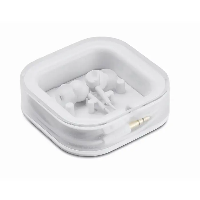 MUSISOFT Silikon In-Ear Ohrhörer - Purweiß