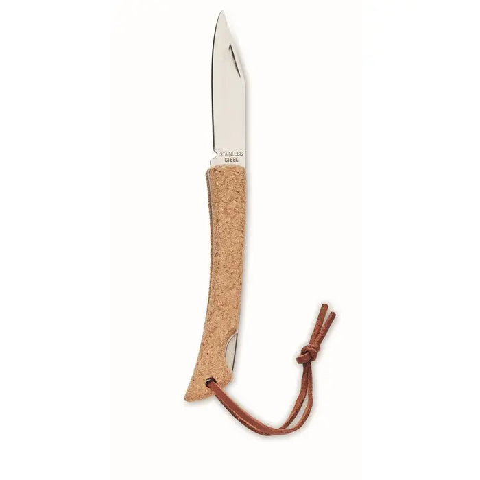 Taschenmesser Kork BLADEKORK - Beige Vielseitiges und stilvolles Multifunktionswerkzeug für Outdoor