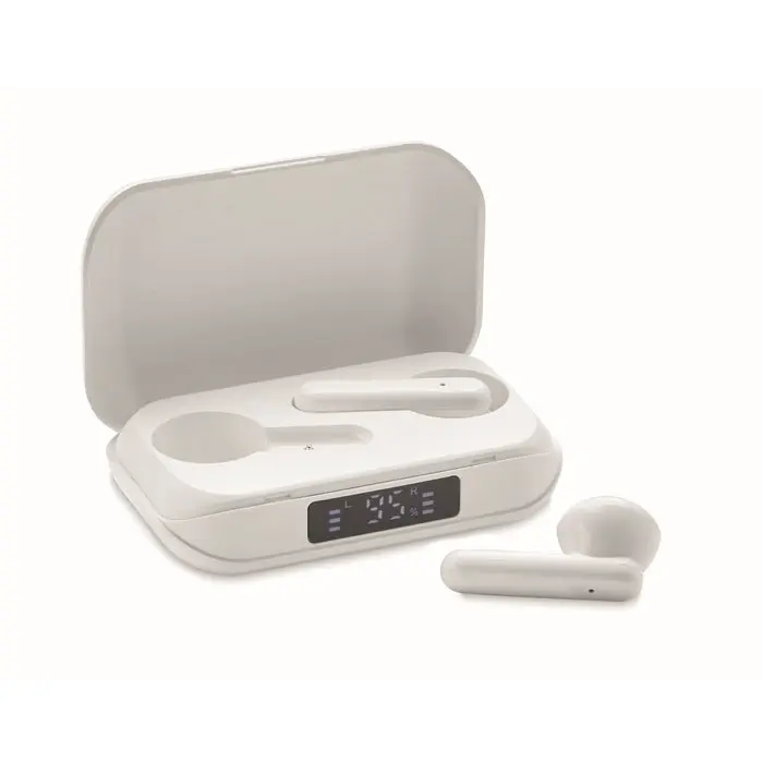 QUAVER TWS In-Ear-Kopfhörer - Recyceltes ABS, Reinweiß