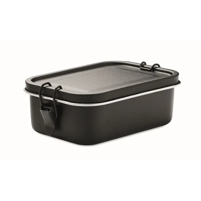 Robuste Lunchbox Edelstahl 750ml CHAN LUNCHBOX COLOUR - Schwarz - Stilvoll und Praktisch