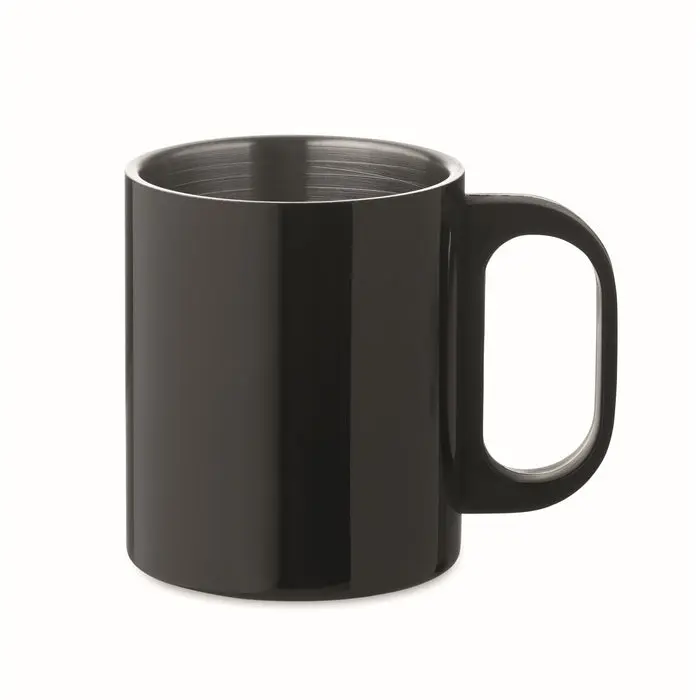 TANISS Doppelwandiger Becher 300ml in Schwarz: Modern & Isolierend