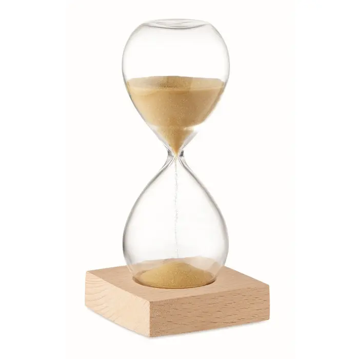 5-Minuten DESERT Sanduhr in Beige - Effektiv & Stilvoll