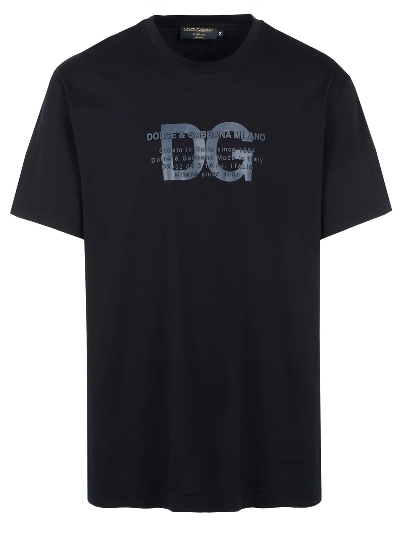 Dolce & Gabbana Exclusive T-Shirt schwarz