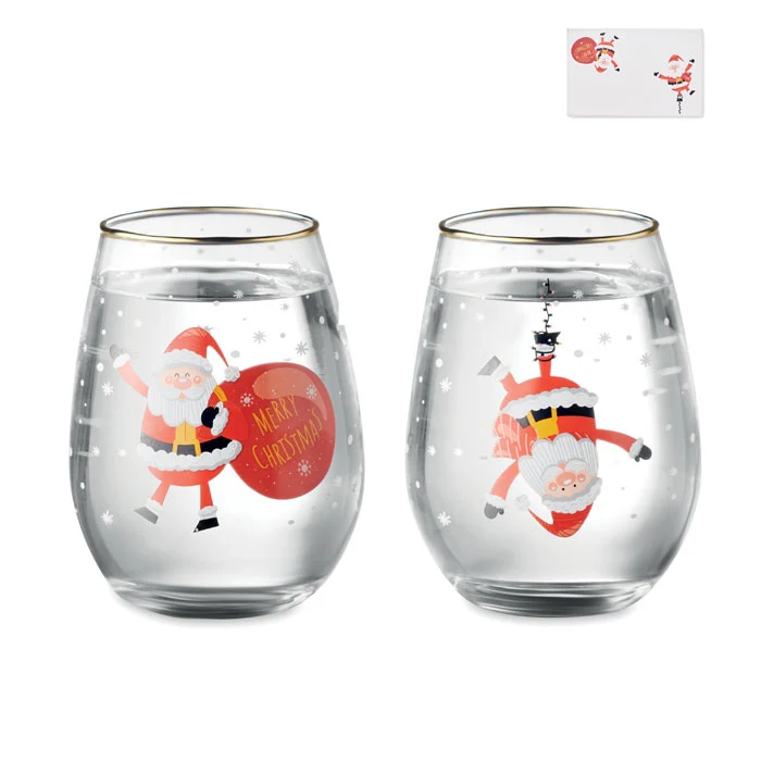 2er-Set Weihnachtsgläser
