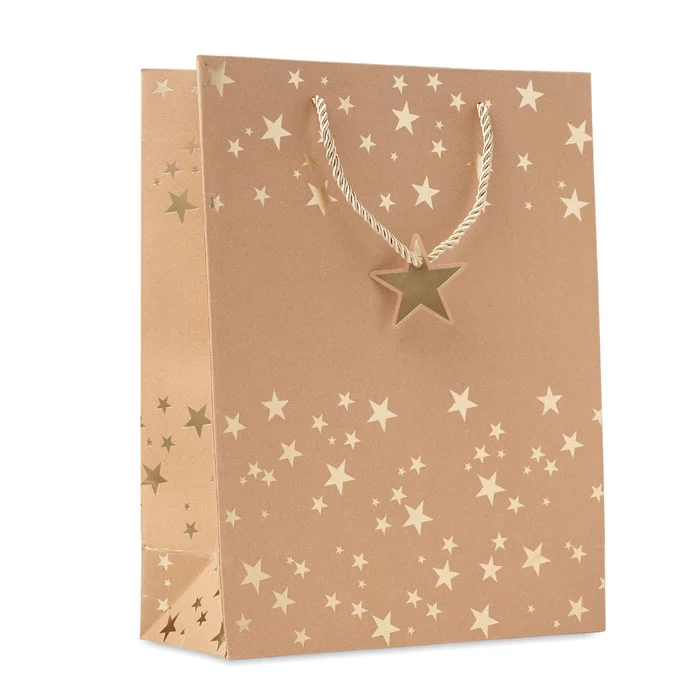 Geschenkpapiertüte mit Muster
