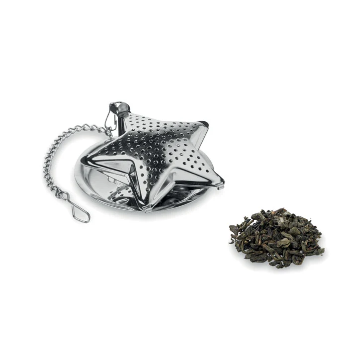 Teefilter in Sternform