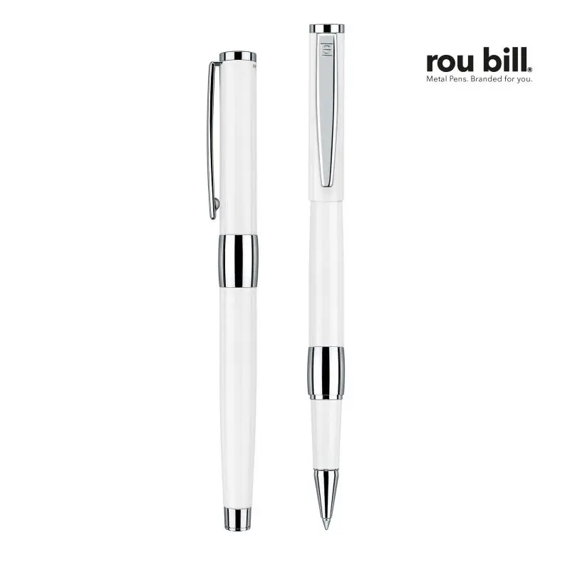 Image White Line Rollerball in Reinweiß - Schlicht & Präzise