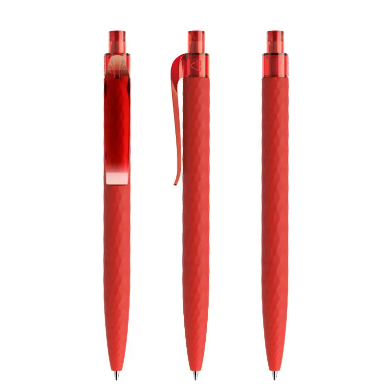 Prodir QS01 Soft Touch PRT Druck-Kugelschreiber in Rot - Eleganter Schreibbegleiter