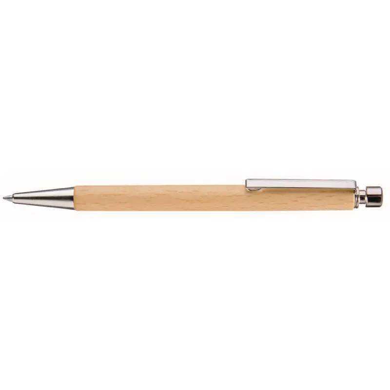 Calibra S Druckkugelschreiber - Holzoptik, Natürliches Design, Elegantes Schreibgerät