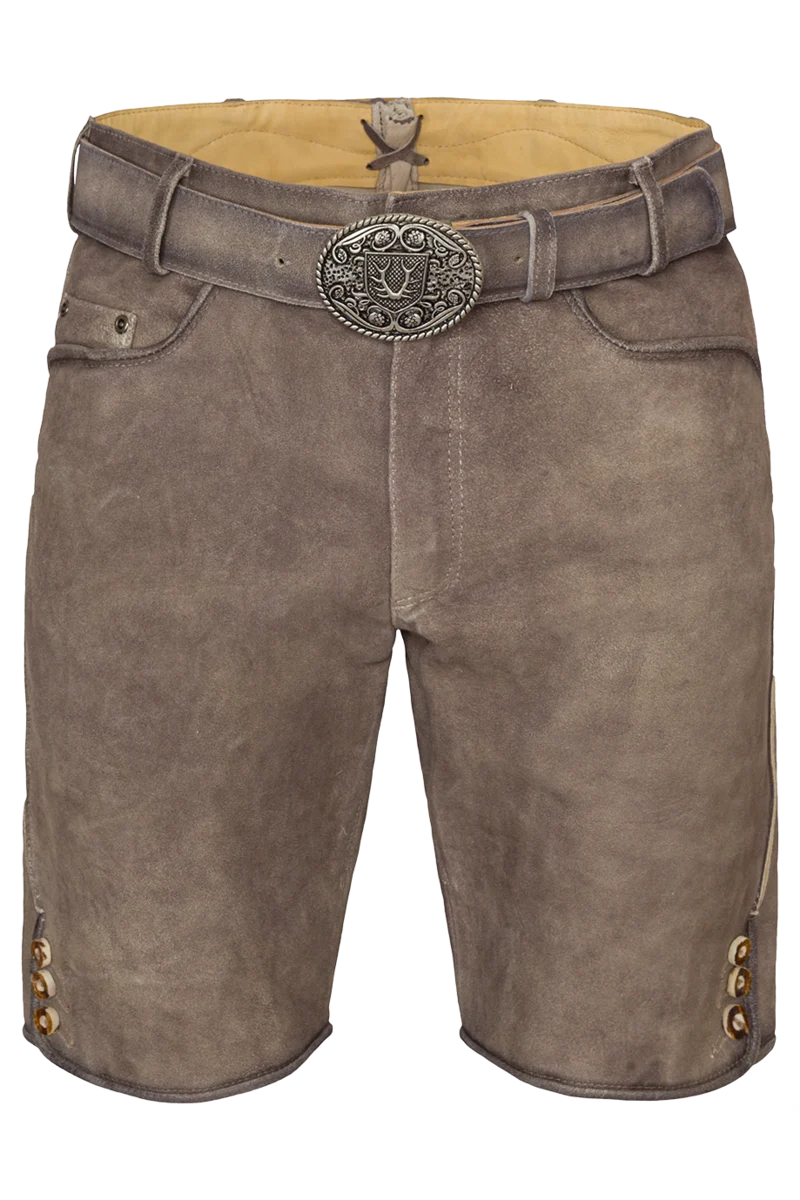 Lederhose kurz unbestickt