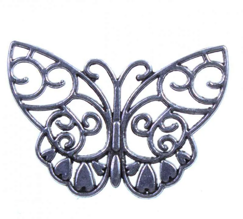 Schmuck Anhänger Schmetterling Silber – Metall AN-53