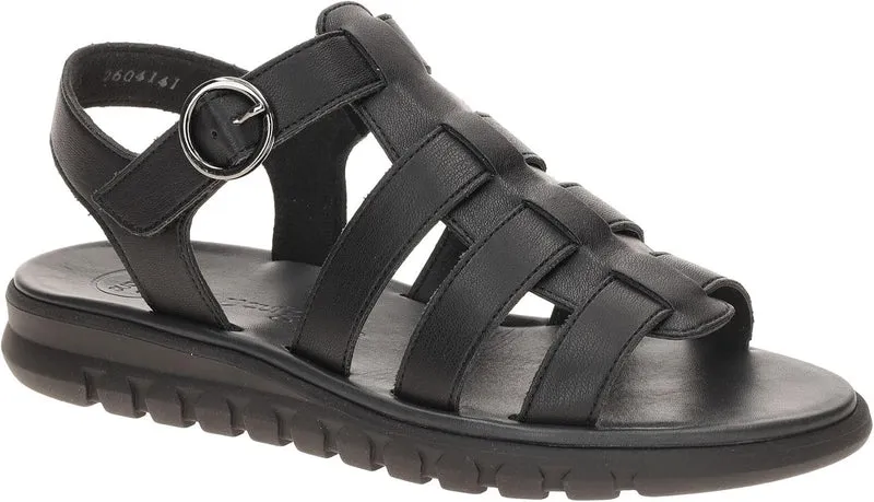 Paul Green Sandalette Schwarz