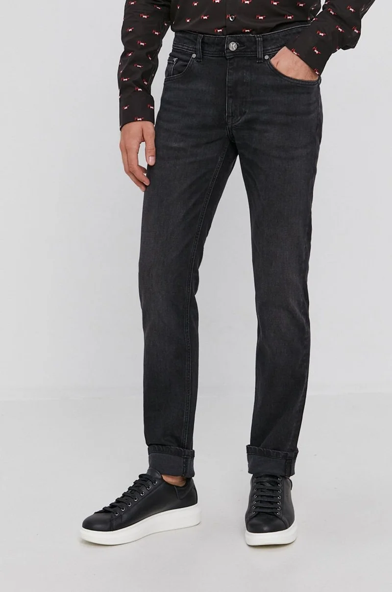 F.D.Fashion Design Regular fit Jeans schwarz