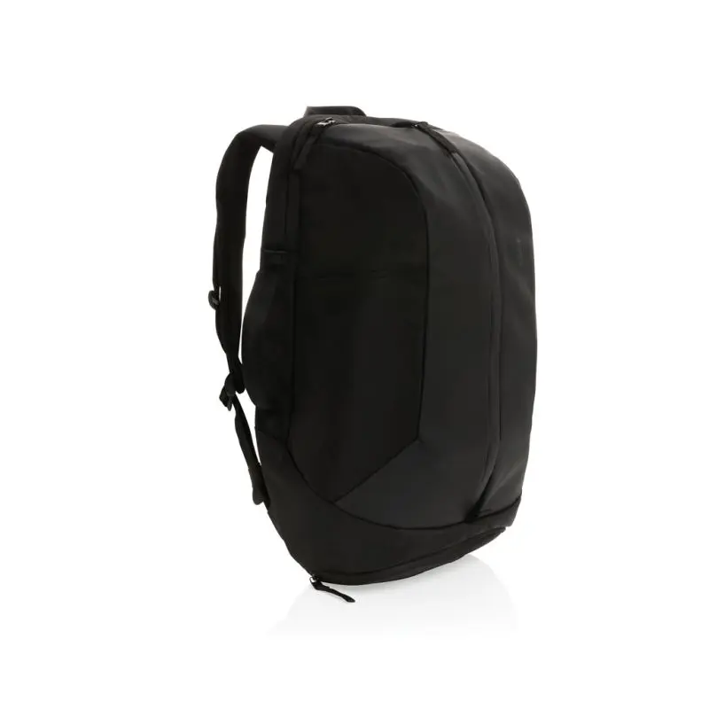 Swiss Peak AWARE™ RPET 15.6 Work & Gym Rucksack – Multifunktional Schwarz