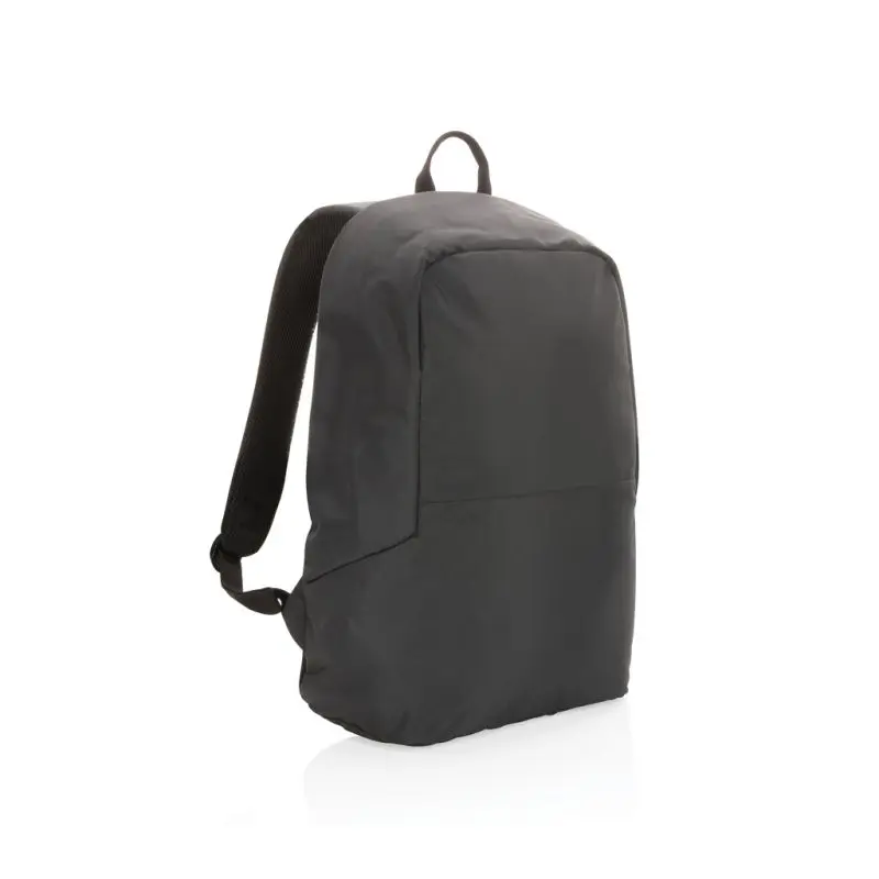 Impact AWARE™ RPET Standard Anti-Diebstahl Rucksack in Schwarz – Sicher & Nachhaltig