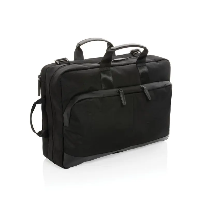 Swiss Peak AWARE™ Executive 2-in-1 Laptop-Rucksack, Schwarz