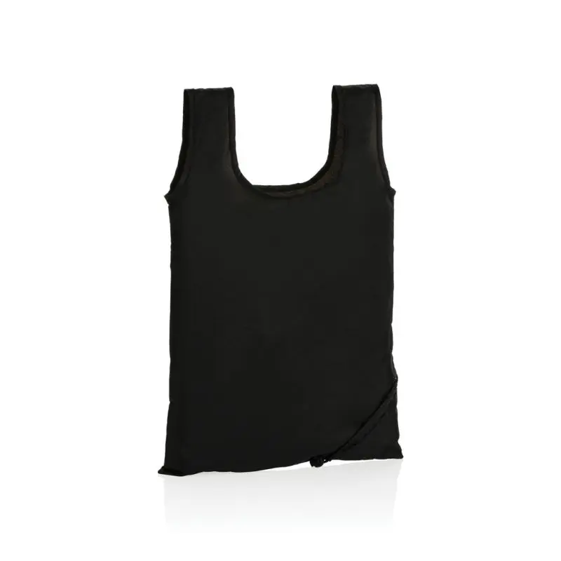 Innovativer Impact AWARE™ RPET faltbarer Shopper in Schwarz