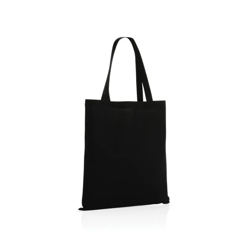 Impact AWARE™ Schwarze Recycelte Baumwolltasche 145g, Umweltbewusst