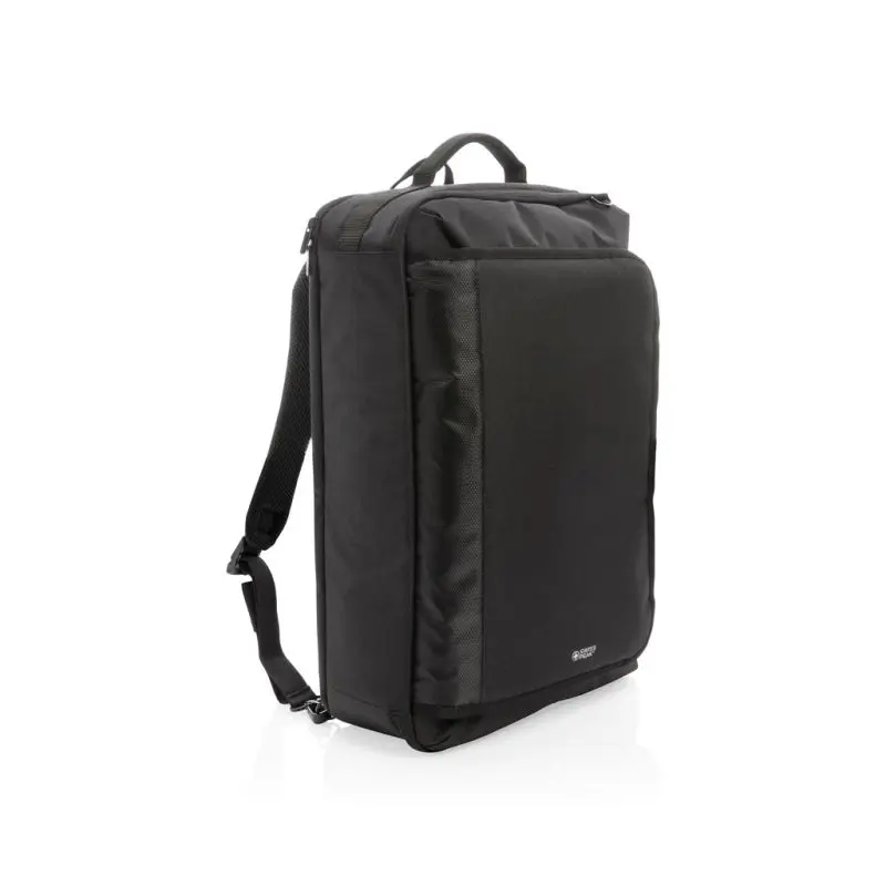 Swiss Peak Wandelbarer Rucksack, Umweltfreundlich - Vielseitig - Schwarz