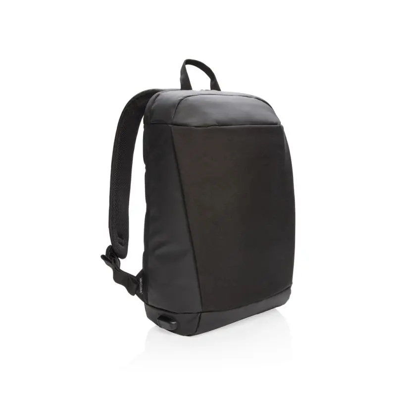 Madrid Anti-Diebstahl RFID USB Laptop-Rucksack - Sicher & Modern - Schwarz