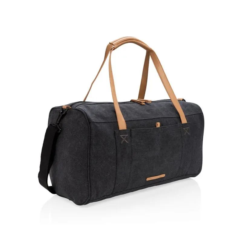Canvas Reisetasche PVC-frei schwarz – Umweltfreundlicher und robuster Reisebegleiter