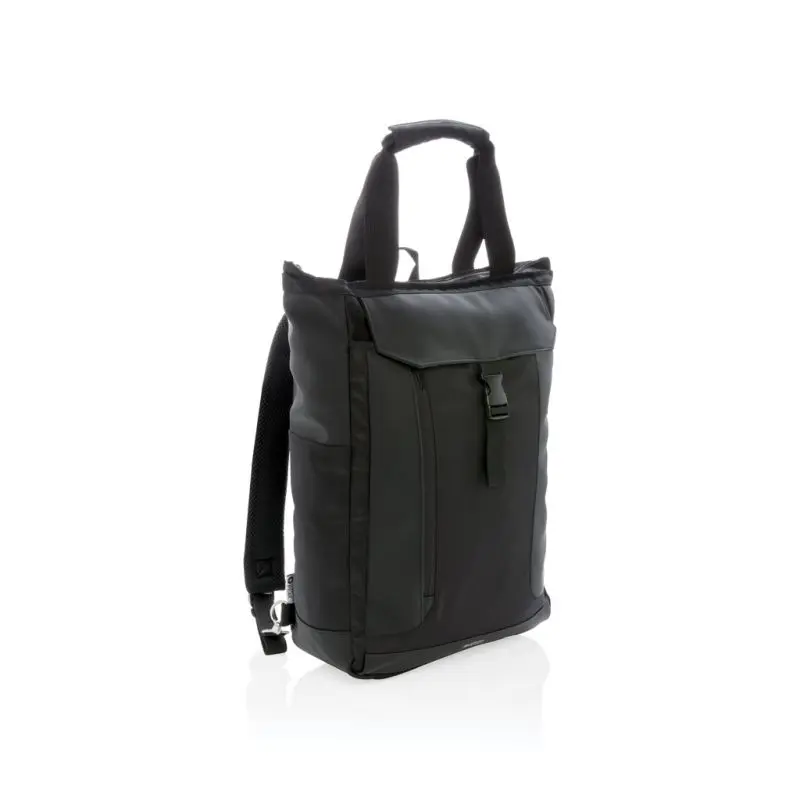 Swiss Peak 15-Zoll RFID Laptop-Tasche, PVC-frei - Elegant in Schwarz
