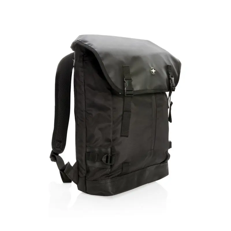 Robuster 17” Outdoor Laptop Rucksack - Vielseitig & Wasserfest - Schwarz