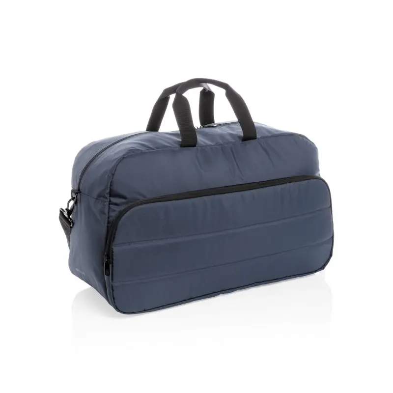 Impact AWARE™ Navyblaue RPET Wochenendtasche, Umweltbewusst Reisen
