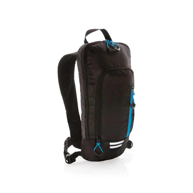 Explorer Ribstop Kleiner 7L Wanderrucksack, PVC-frei – Schwarz & Blau