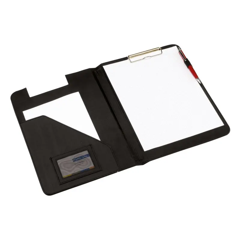 Schwarzes Klemmbrett MONTE CARLO Robustes und stilvolles Clipboard für professionelle Nutzung