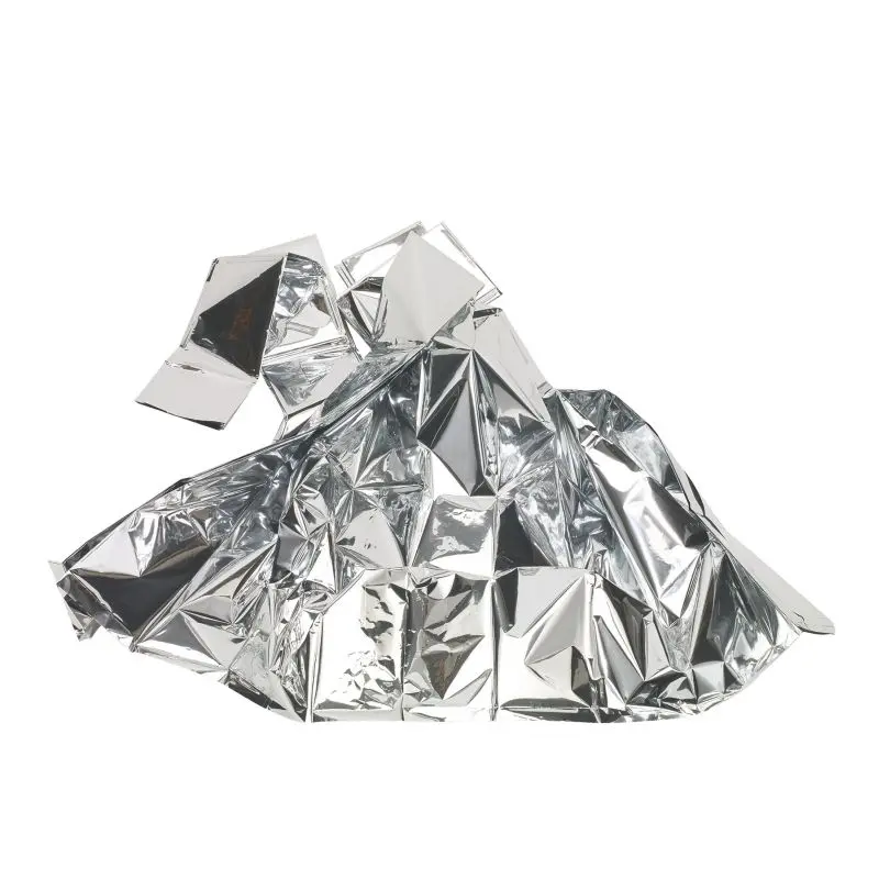 Wärmeisolierende Decke COVERING UP in Silber – Komfort und Schutz
