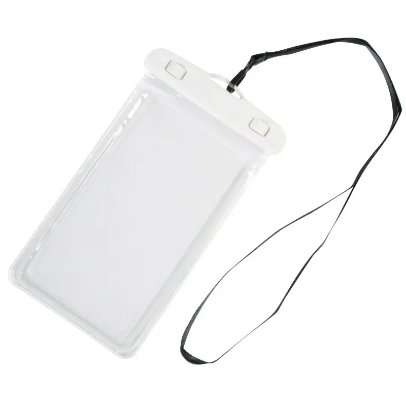 DIVER Telefon-Tasche, transparent-weiß - Wasserdicht & Stilvoll