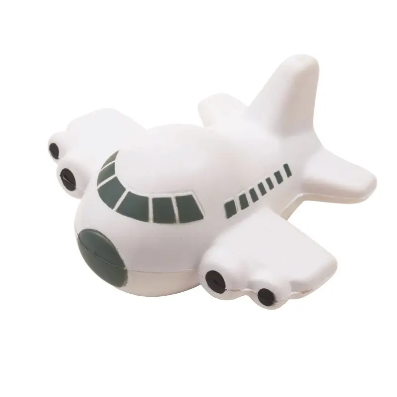 TAKE OFF Grau-Weißes Anti-Stress-Flugzeug – Stressabbau und Entspannung