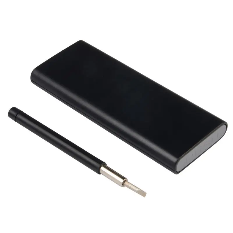 Vielseitiges Schraubendreher-Set BIT PRECISION - 26-teiliges, schwarzes Präzisionswerkzeug