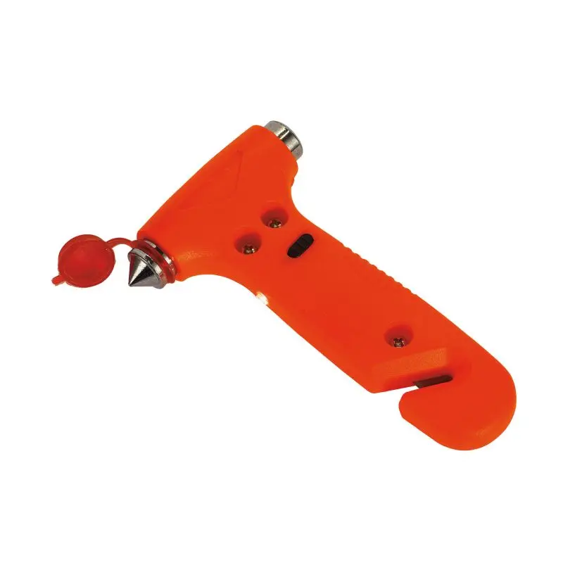 SAFETY Notfallhammer – Lebensretter, Sichtbar in Orange, Robust