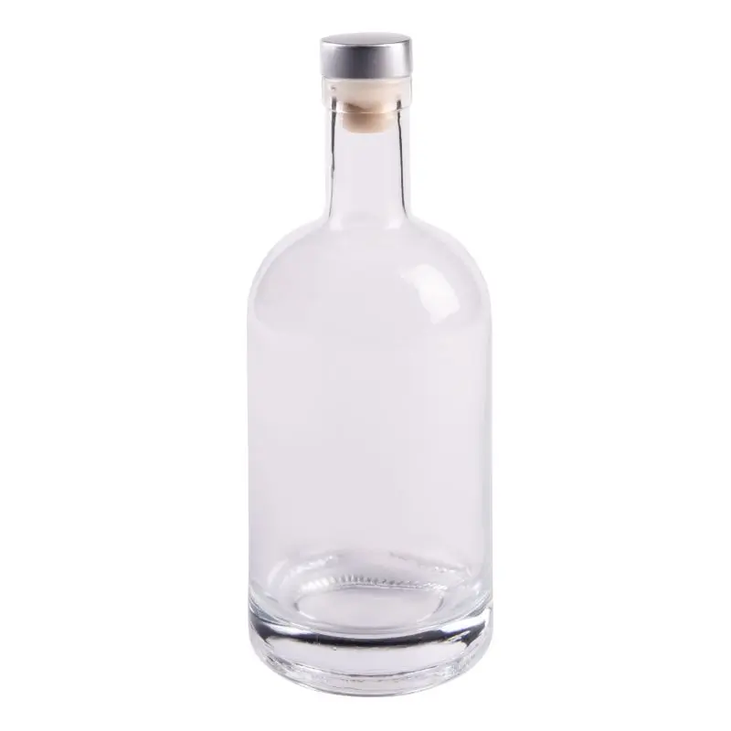 PEARLY Glas-Wasserflasche, transparent, schadstofffrei - Ideal für den Alltag