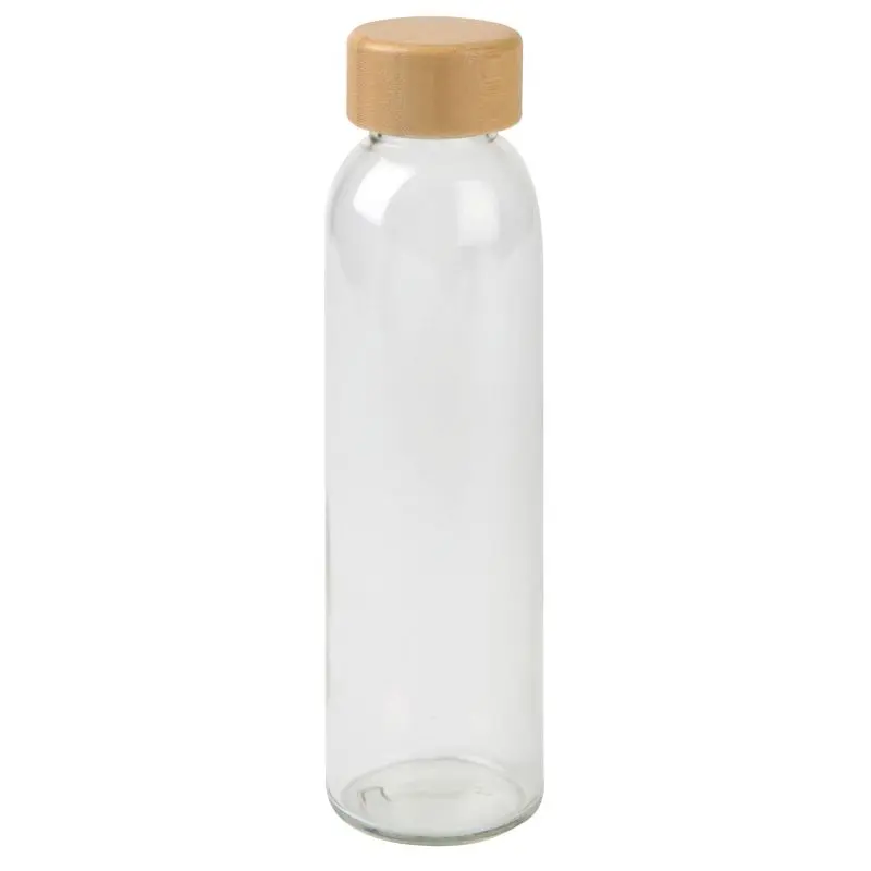 DEEPLY Elegante Glasflasche in Braun-Transparent - Stilvoll & Praktisch