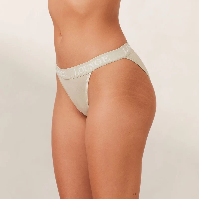 Bamboo Triangle Slip - Olivgrün