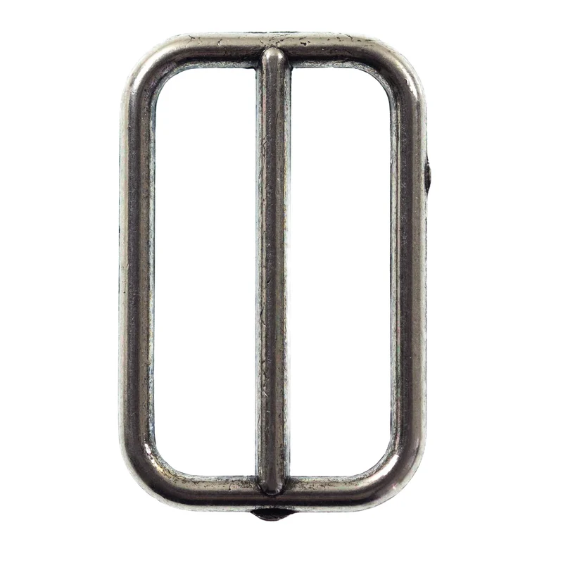 Schiebeschnalle Gurtschieber Silber 30 mm – Metallschnalle SM-81
